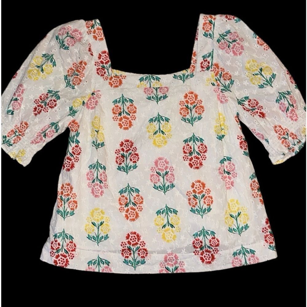 Draper James Maren Floral Top! - Picture 1 of 12